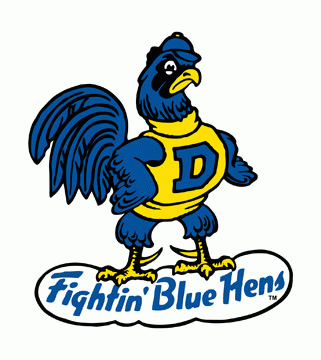 Delaware Blue Hens 1950-1992 Primary Logo iron on transfers for fabric